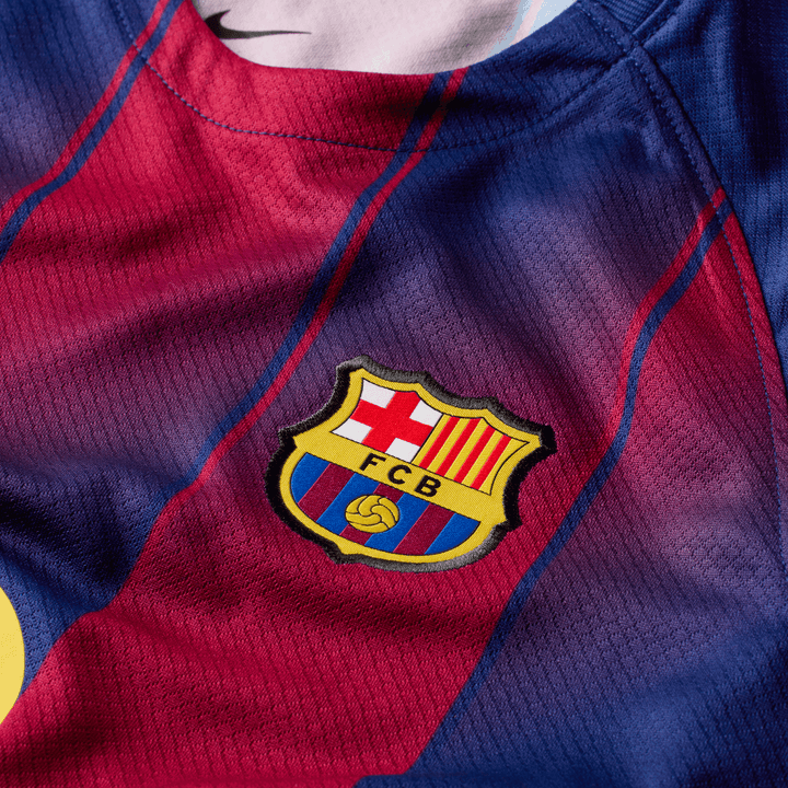 Barcelona FC Little Kids Home 3 Piece Kit 2025/26 | SPT Football