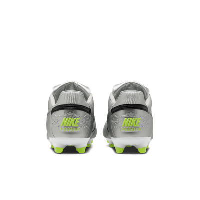 Nike Premier 3 FG Senior Football Boots - Metallic Silver
