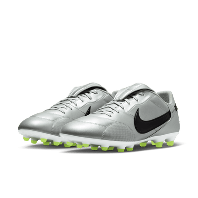 Nike Premier 3 FG Senior Football Boots - Metallic Silver