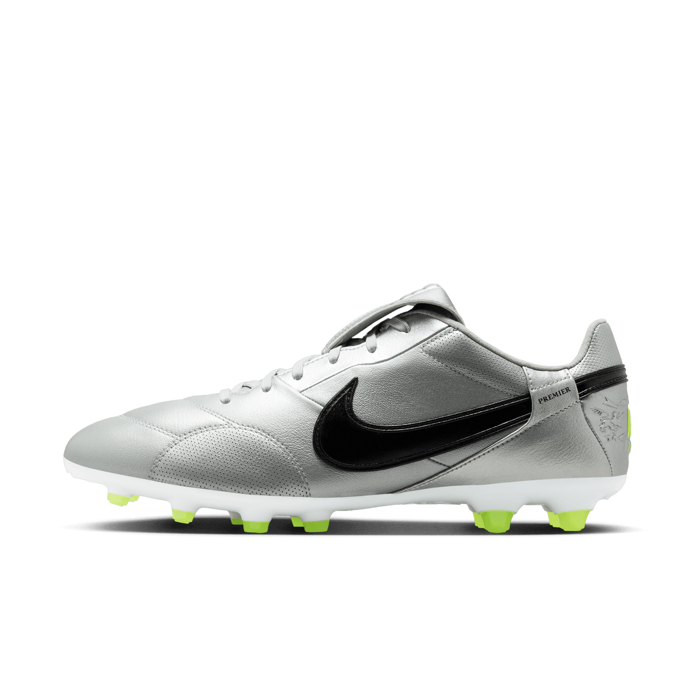 Nike Premier 3 FG Senior Football Boots - Metallic Silver