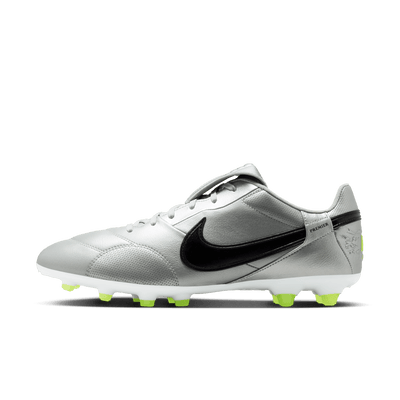 Nike Premier 3 FG Senior Football Boots - Metallic Silver