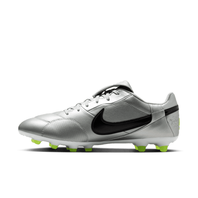 Nike Premier 3 FG Senior Football Boots - Metallic Silver