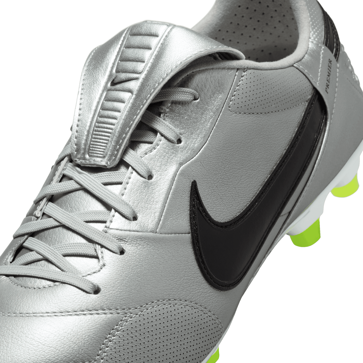 Nike Premier 3 FG Senior Football Boots - Metallic Silver