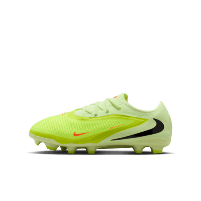 Nike Phantom 6 Low Pro FG Kids Football Boots - Max Voltage Pack