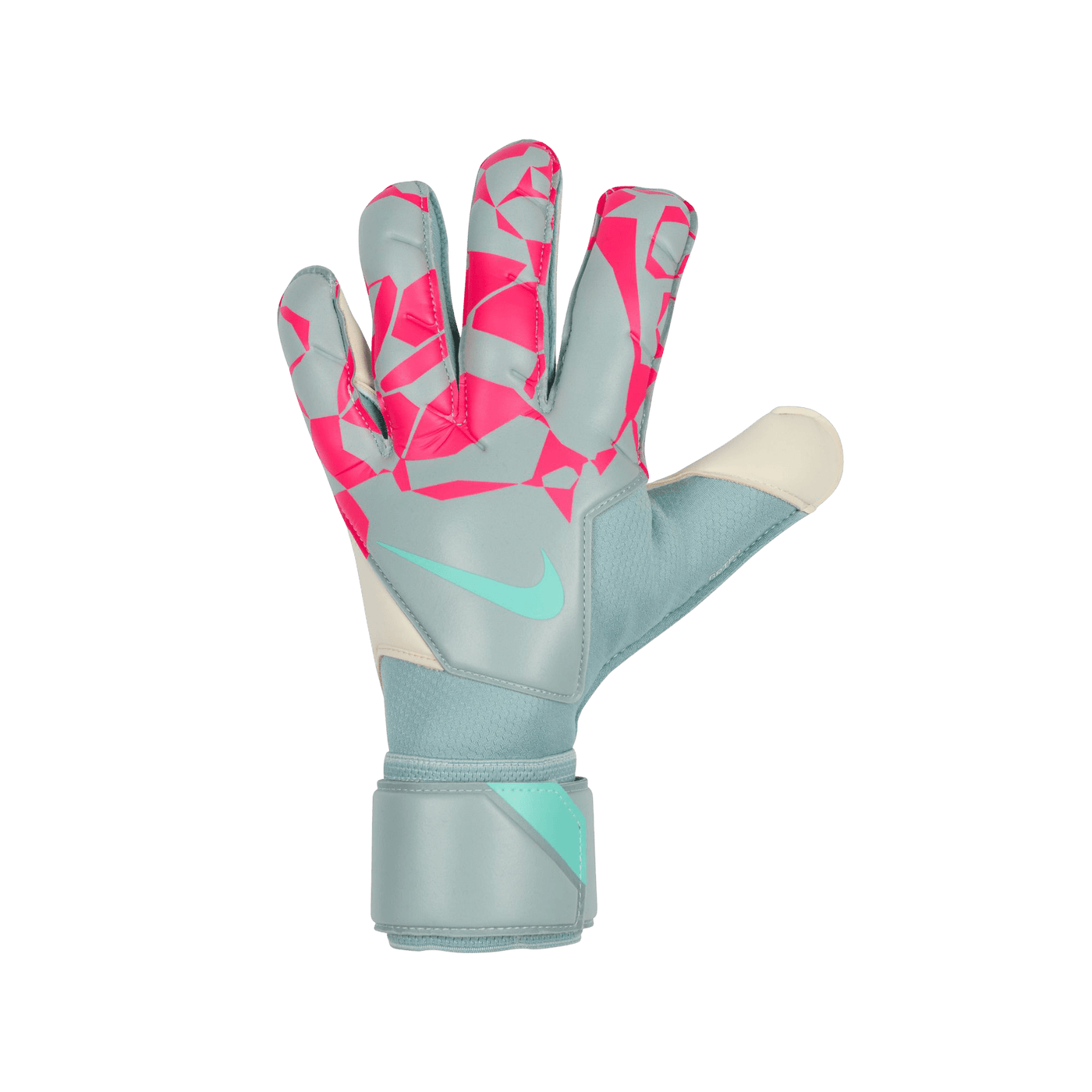 Nike Grip 3 Adults Goalkeeper Gloves - Ocean Cube/Pink Blast