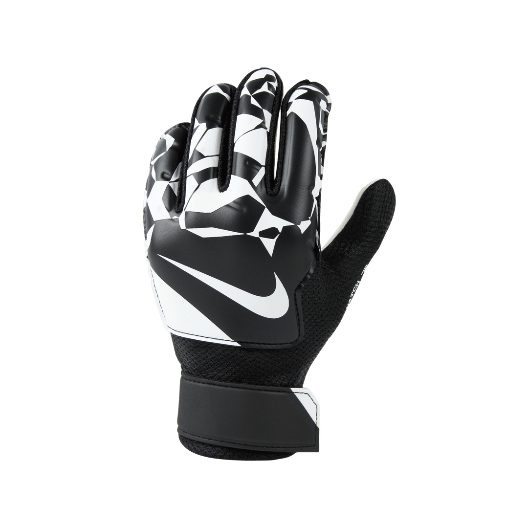 Nike Match Junior Goalkeeper Gloves Black/White SPT Football