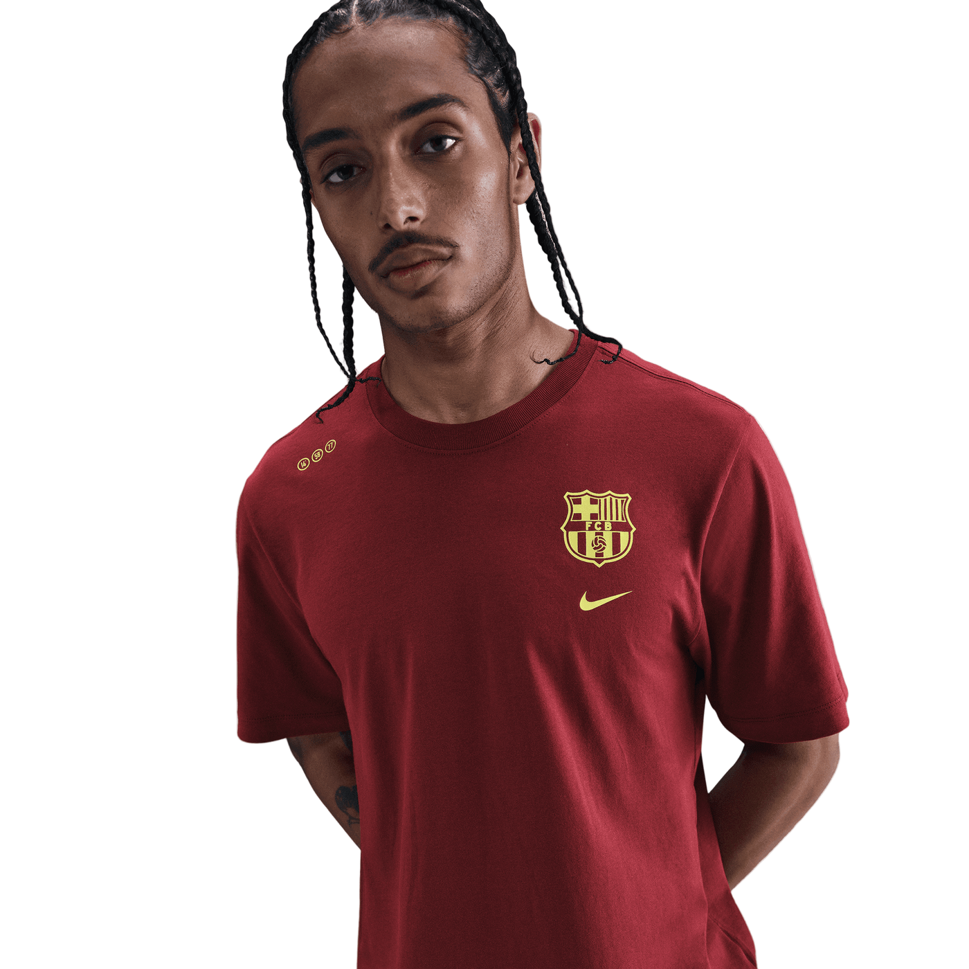 Barcelona FC Adults Tee - Team Red