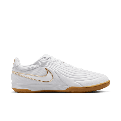 Nike Tiempo Reactgato Indoor Senior Football Boots - White/Gold