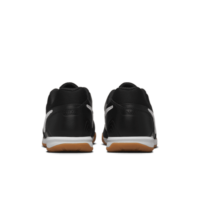 Nike Gato Indoor Senior Football Boots - Black/White/Gum
