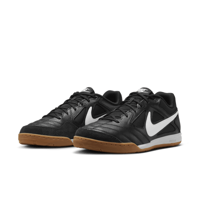 Nike Gato Indoor Senior Football Boots - Black/White/Gum
