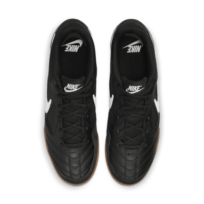 Nike Gato Indoor Senior Football Boots - Black/White/Gum