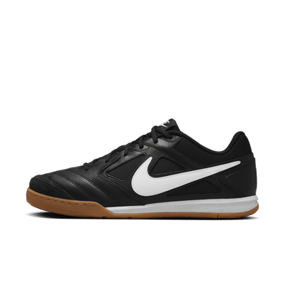 Nike Gato Indoor Senior Football Boots - Black/White/Gum