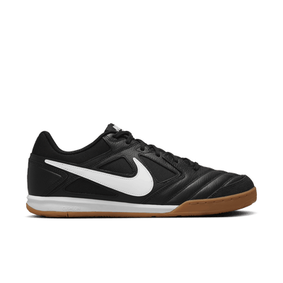 Nike Gato Indoor Senior Football Boots - Black/White/Gum