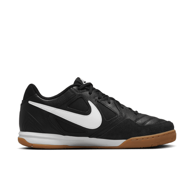 Nike Gato Indoor Senior Football Boots - Black/White/Gum