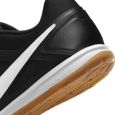 Nike Gato Indoor Senior Football Boots - Black/White/Gum