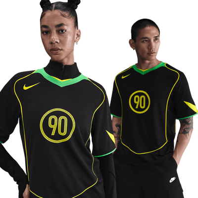 Nike Total 90 Adults Energy Jersey - Black/Green