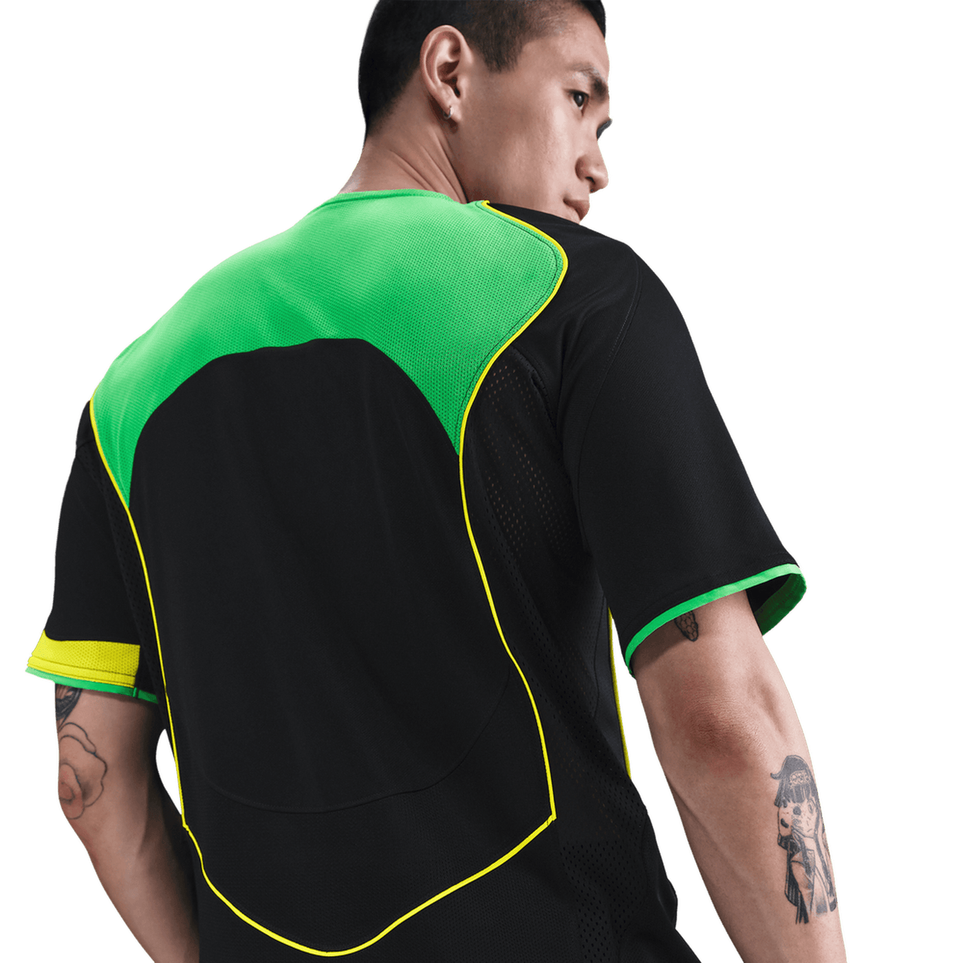 Nike Total 90 Adults Energy Jersey - Black/Green