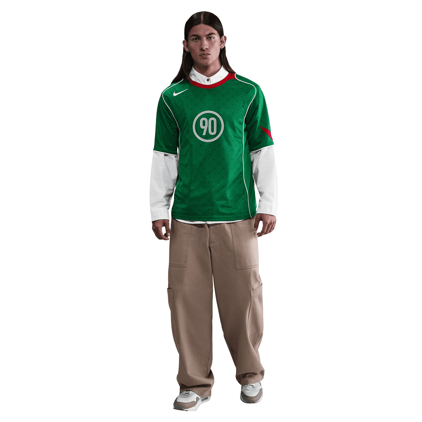 Nike Total 90 Dri-Fit Adults Football Jersey - Classic Green
