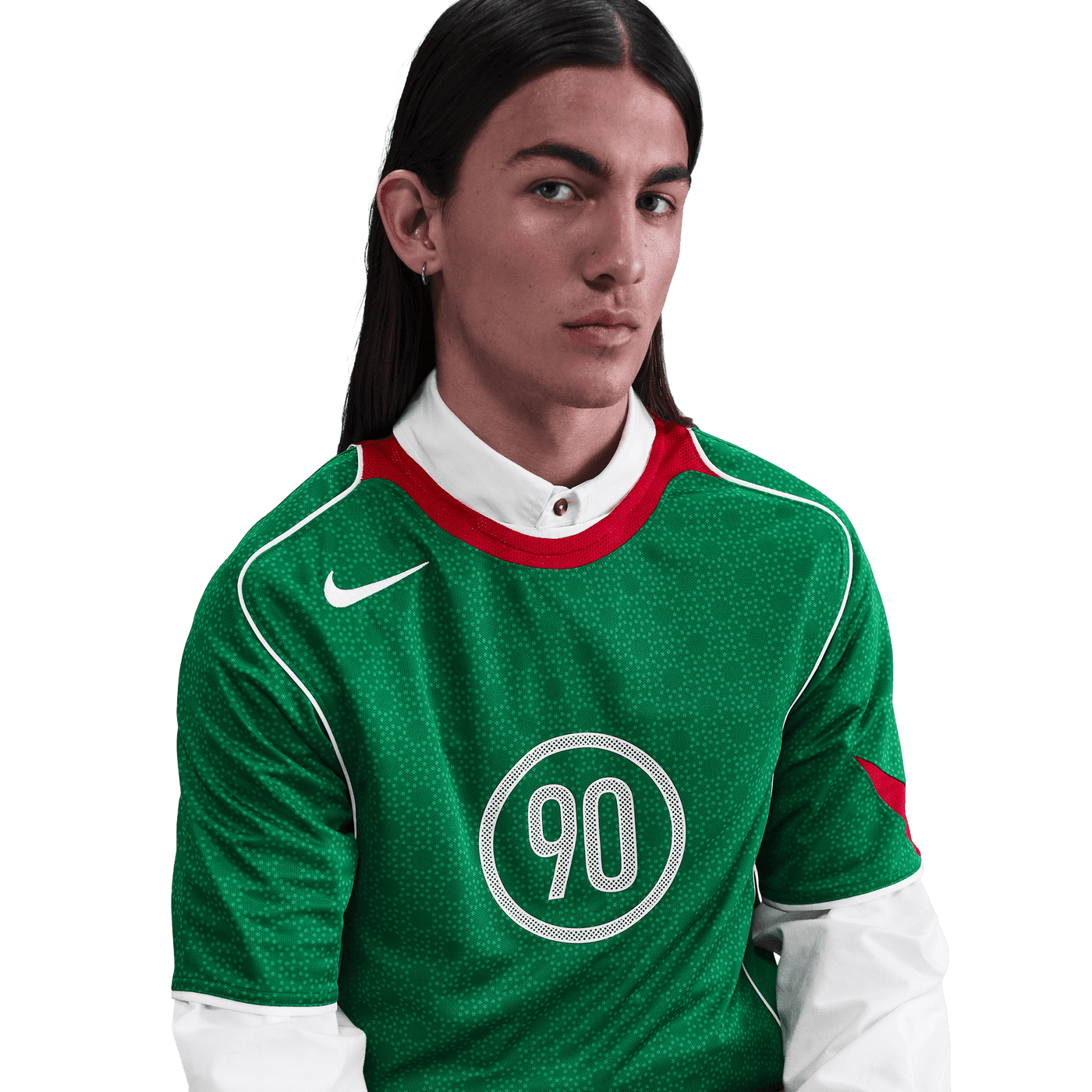 Nike Total 90 Dri-Fit Adults Football Jersey - Classic Green