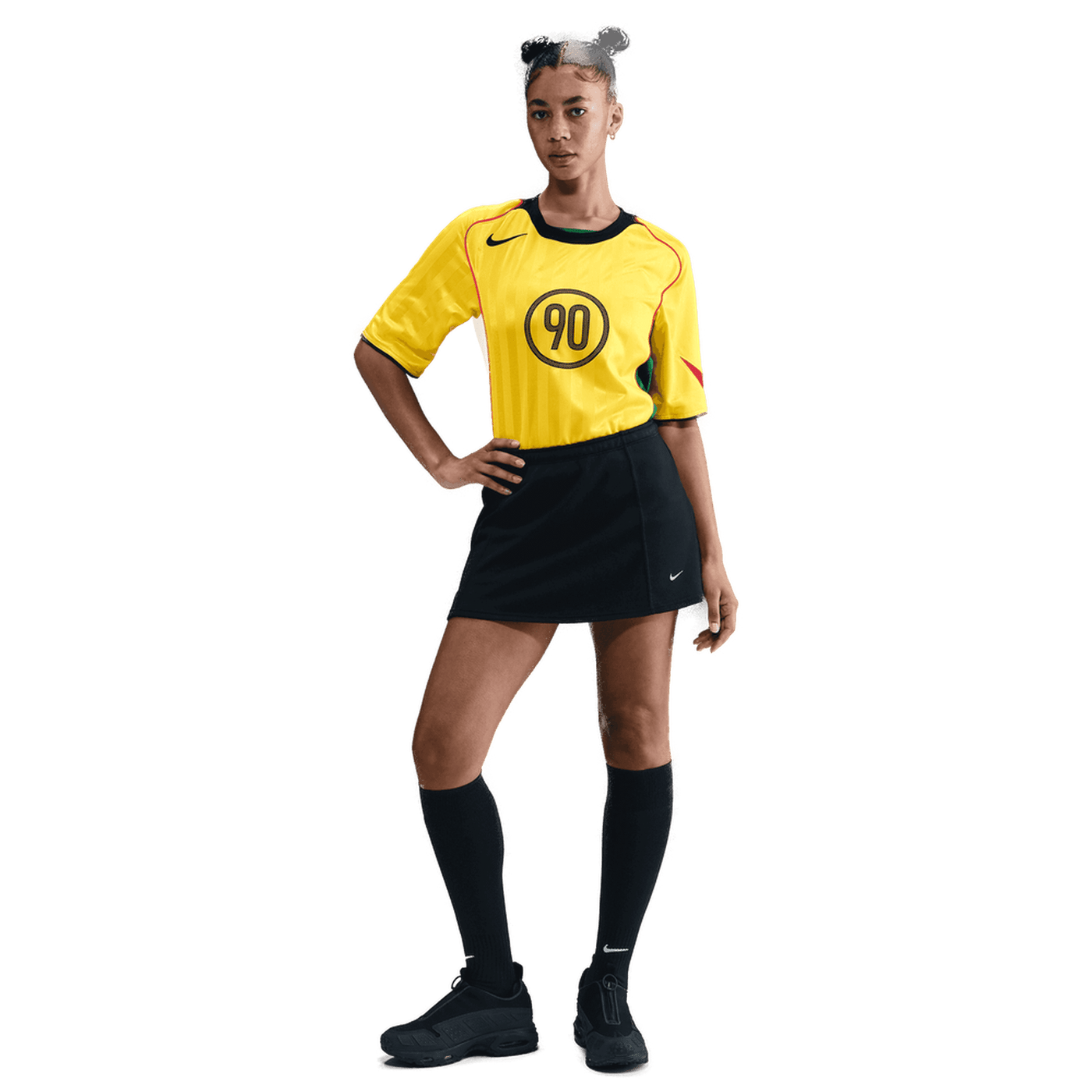 Nike Total 90 Adults Energy Jersey - Yellow/Black