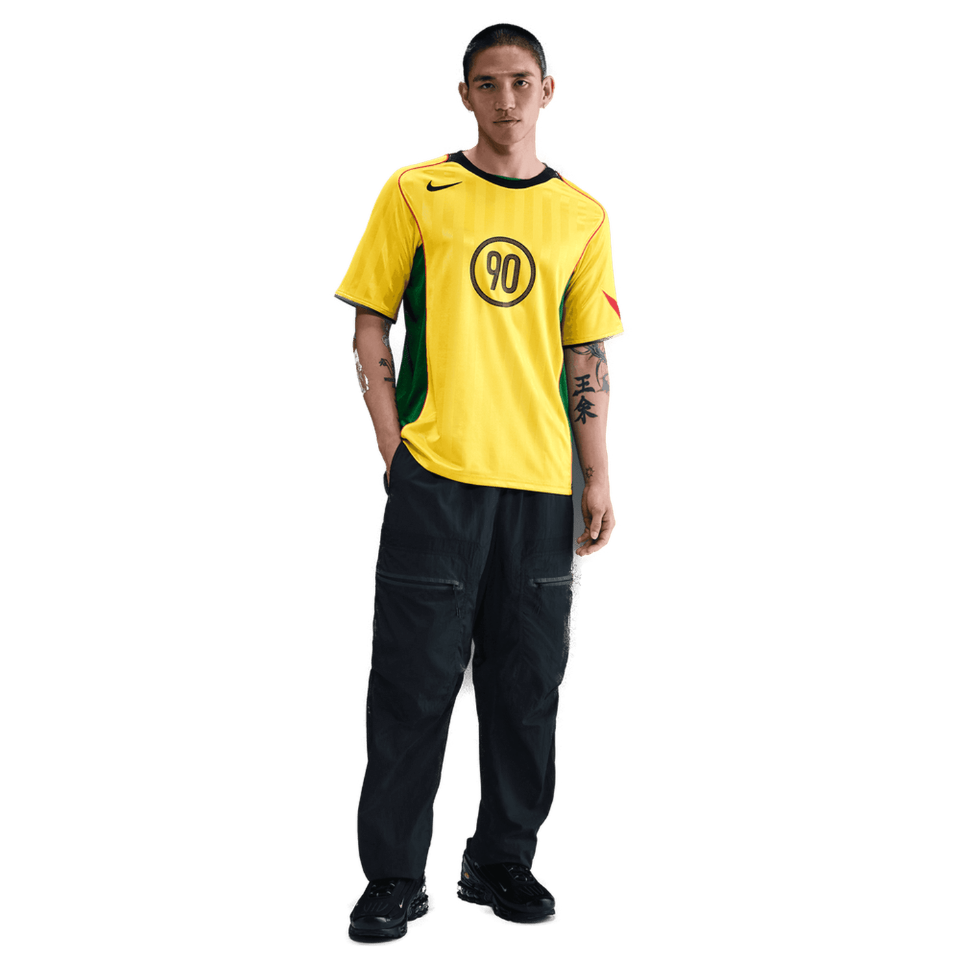 Nike Total 90 Adults Energy Jersey - Yellow/Black