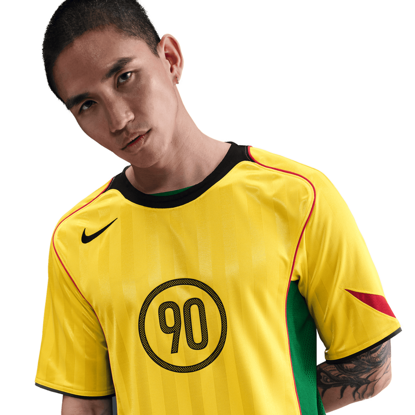 Nike Total 90 Adults Energy Jersey - Yellow/Black
