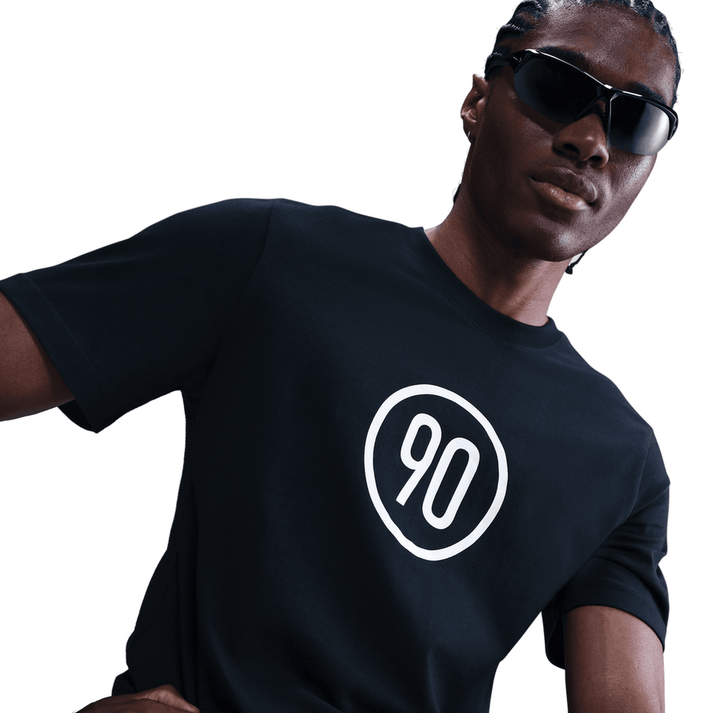 Nike Total 90 Adults Football Top - Black