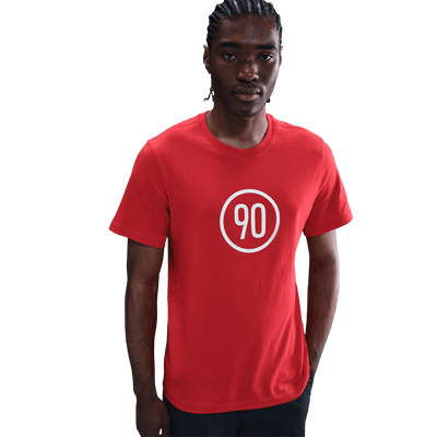 Nike Total 90 Adults Football Tee - University Red