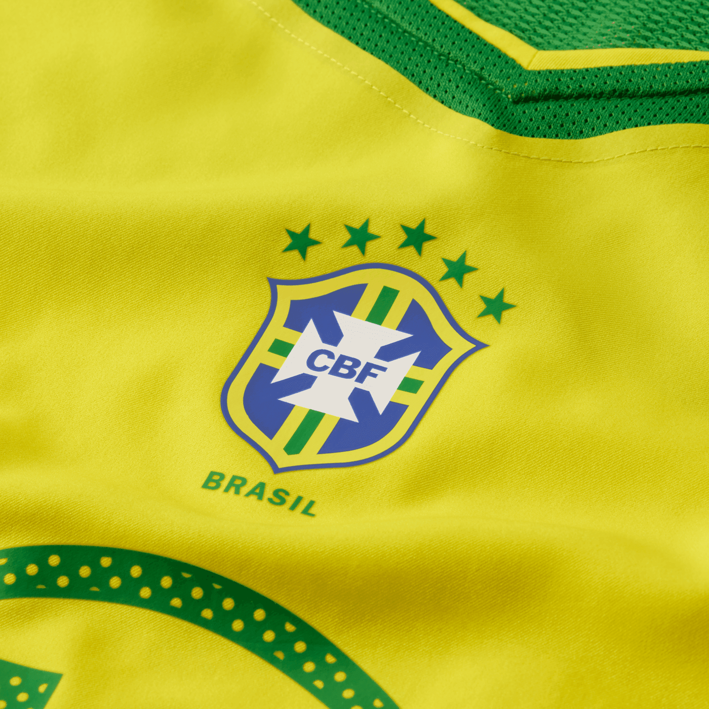 Brazil 2004 National Adults Jersey - Total 90 Ronaldinho Reissue