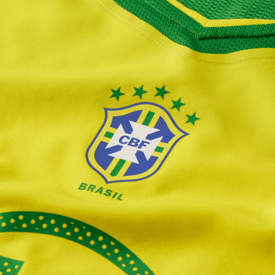 Brazil 2004 National Adults Jersey - Total 90 Ronaldinho Reissue