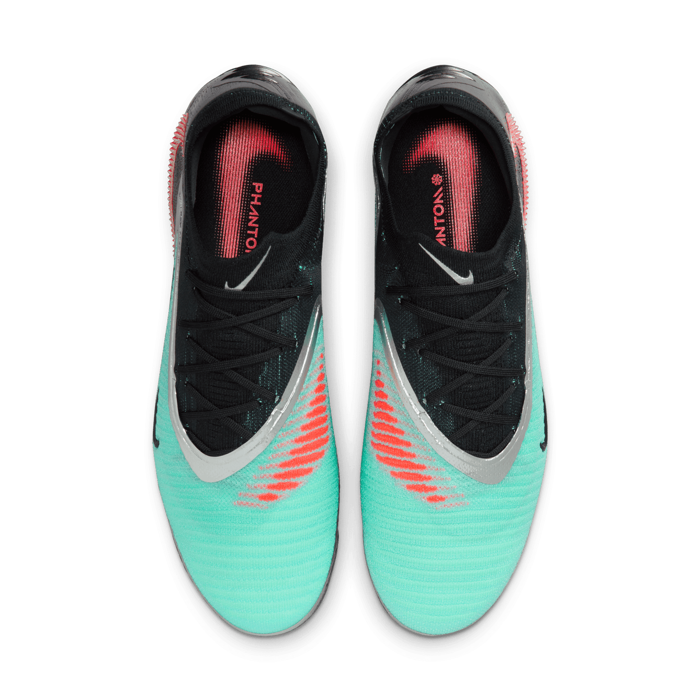 Nike Phantom 6 Low Elite AG Senior Football Boots - Chrome/Black