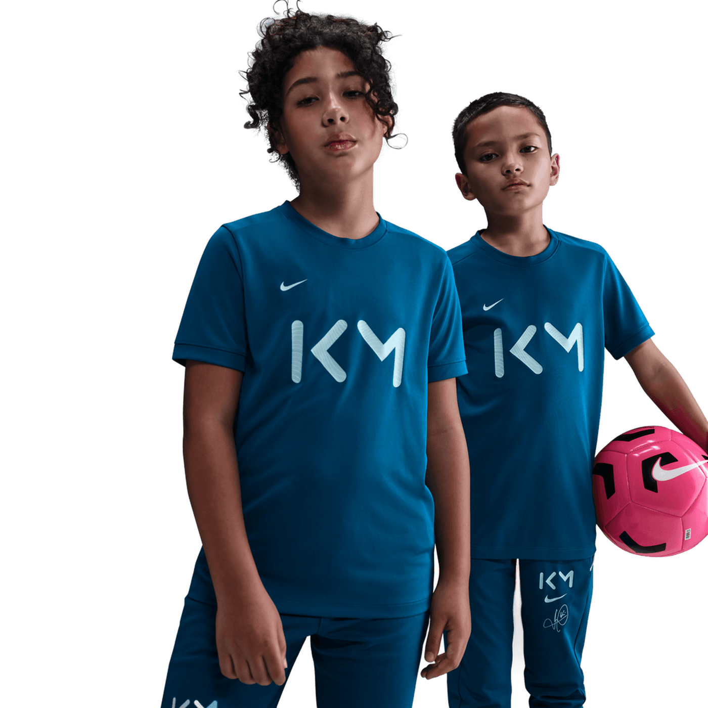 Nike Kylian Mbappe Academy Dri-FIT Kids Football Top - Green