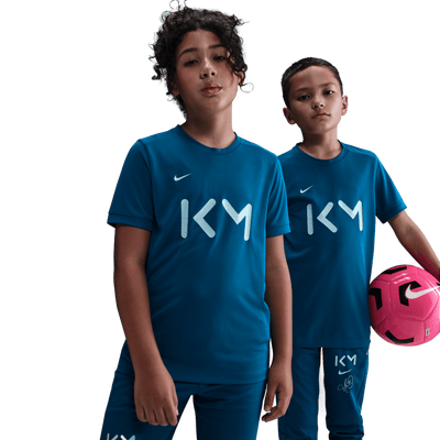 Nike Kylian Mbappe Academy Dri-FIT Kids Football Top - Green