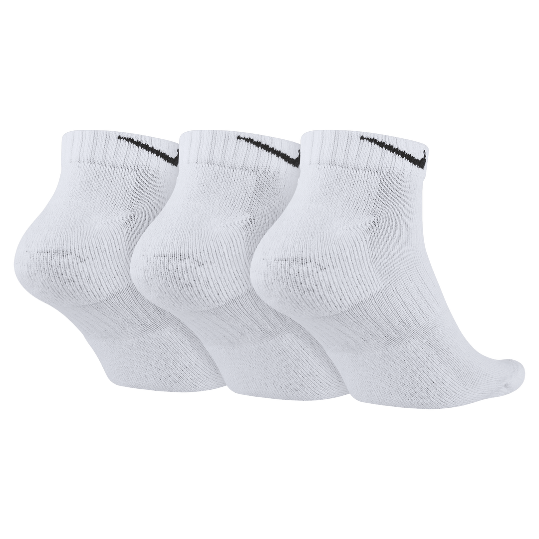 everyday cushioned socks white low nike socks