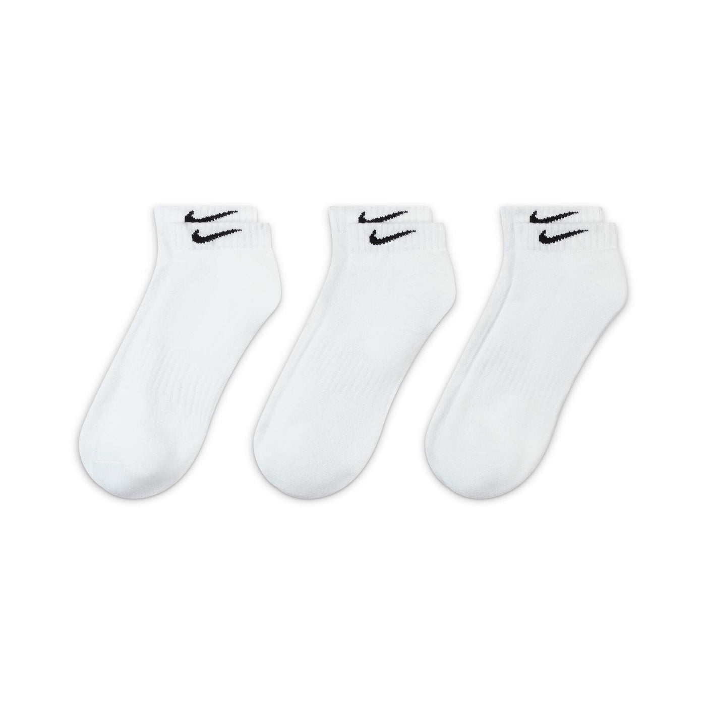 Nike Everyday Cushioned Training Low Socks 3 Pack - White