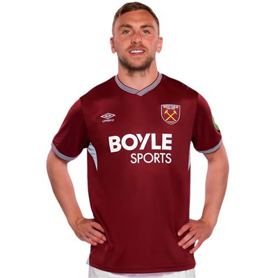 West Ham United FC Home Adults Jersey 2025/26