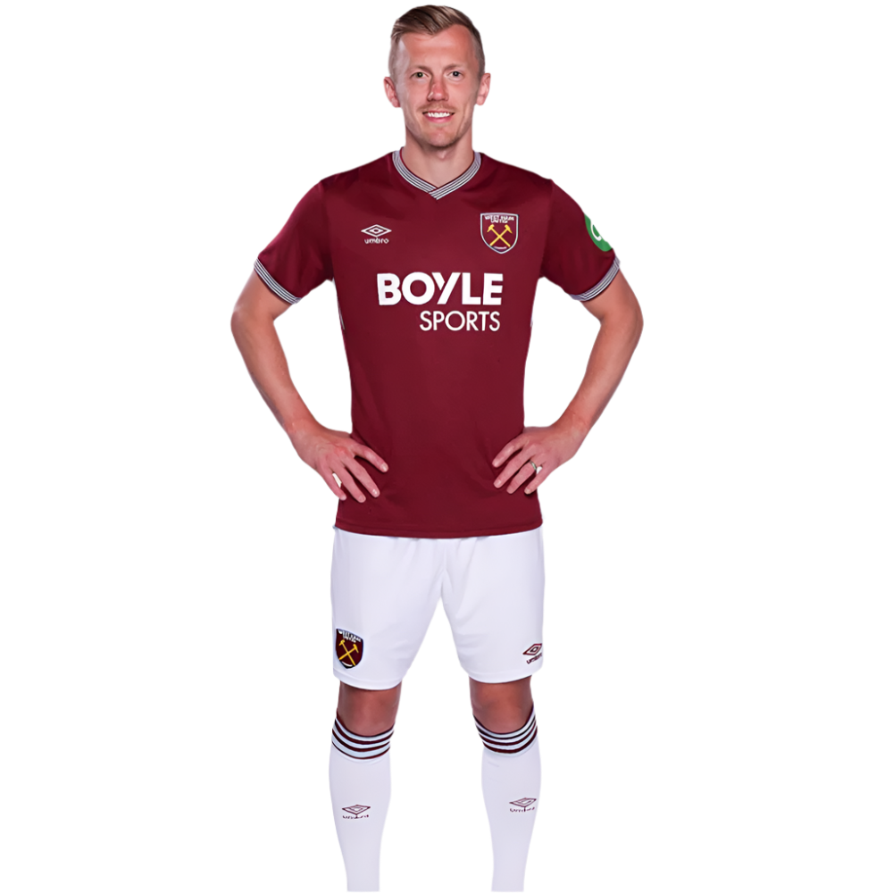 West Ham United FC Home Adults Jersey 2025/26
