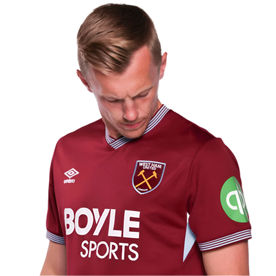 West Ham United FC Home Adults Jersey 2025/26