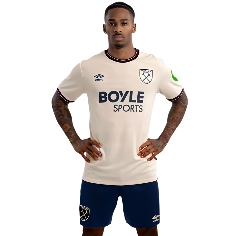 West Ham United FC Away Adults Jersey 2025/26