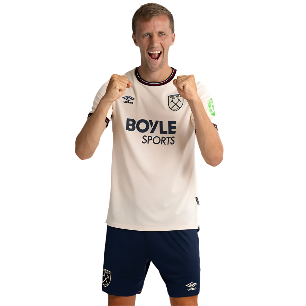 West Ham United FC Away Adults Jersey 2025/26