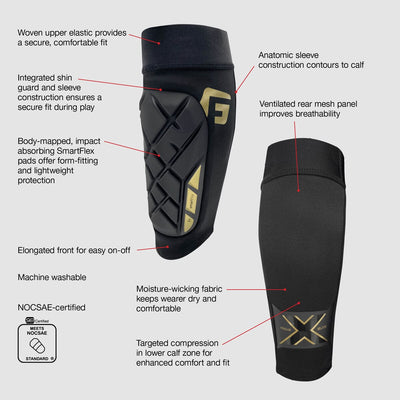 G-Form Pro-S Elite X Shin Guards