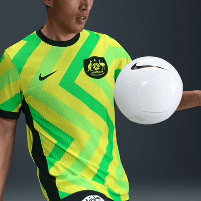 Australia National Adults Dri-Fit ADV Match Home Jersey 2025