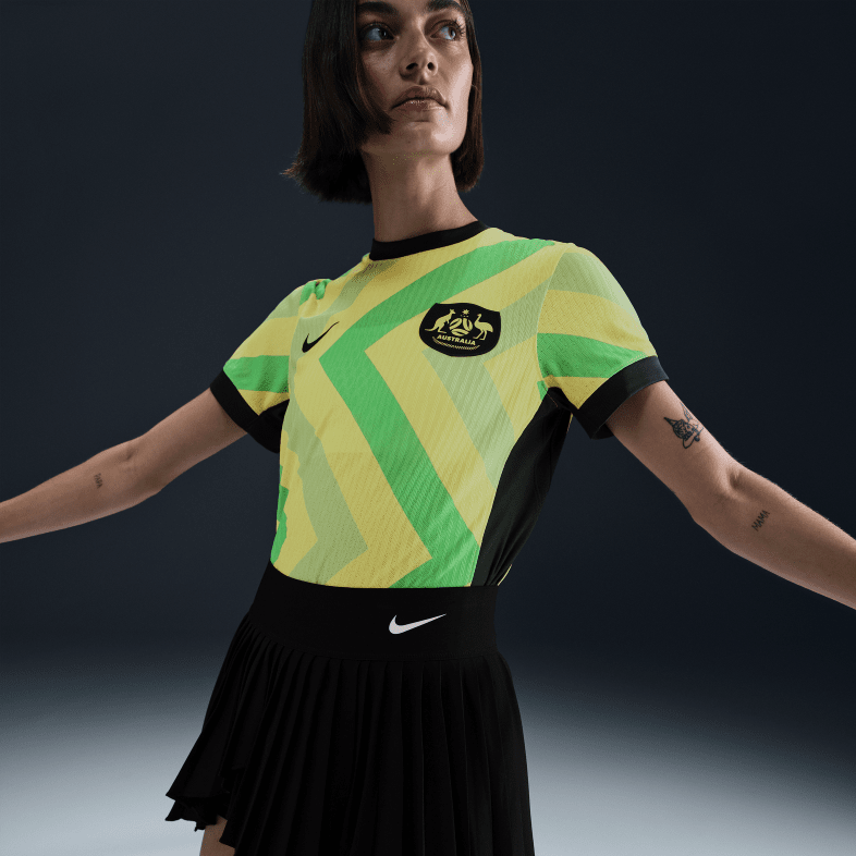 Australia National Womens Dri-Fit ADV Match Home Jersey 2025