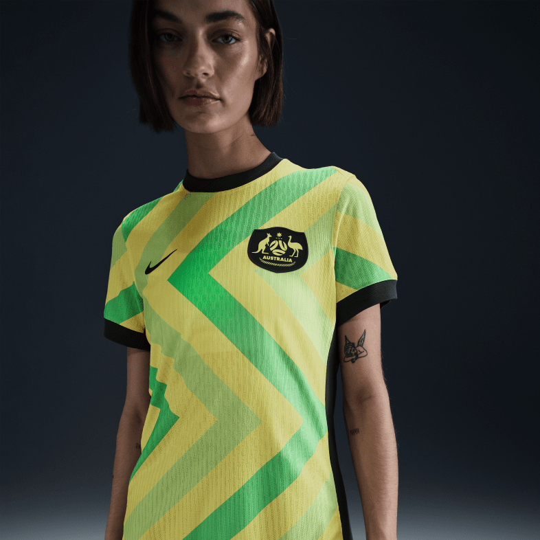 Australia National Womens Dri-Fit ADV Match Home Jersey 2025