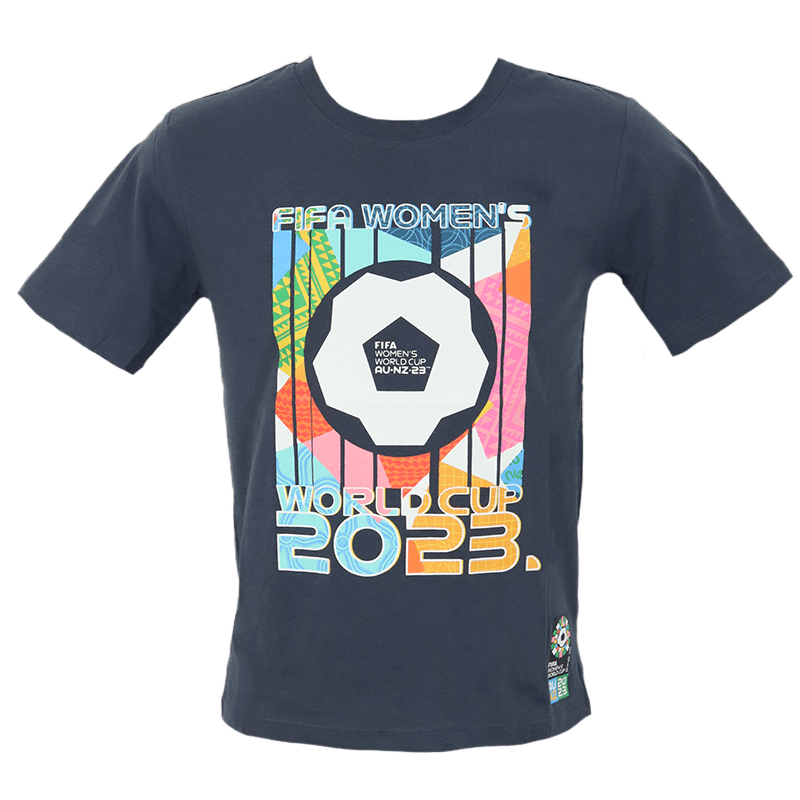 FIFA WWC 2023 Adults Wordmark SS Tee - Charcoal