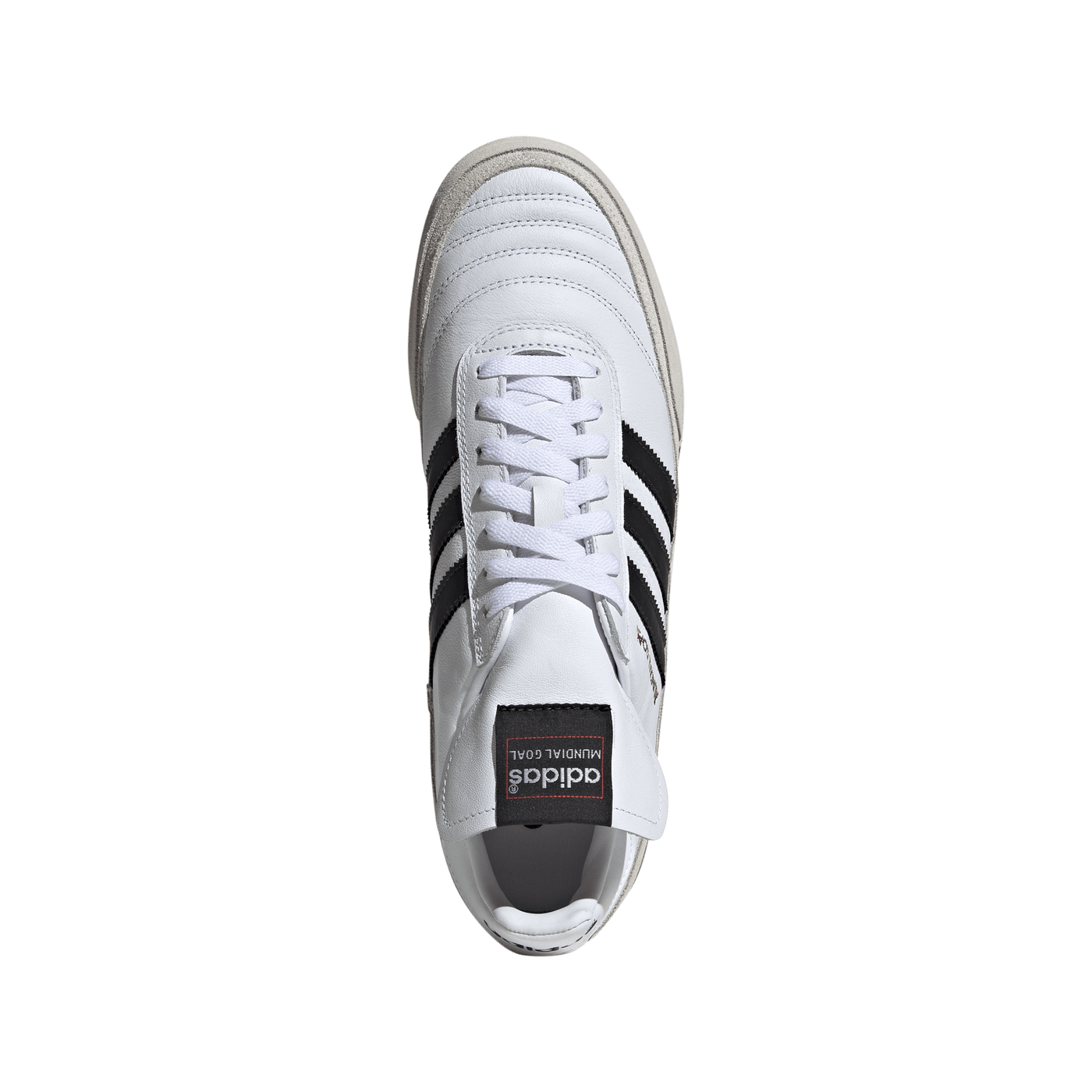 adidas Mundial Goal Indoor Senior Football Boots - White/Black/Silver