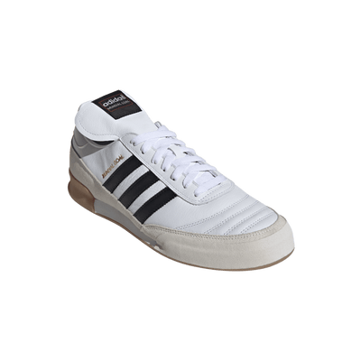 adidas Mundial Goal Indoor Senior Football Boots - White/Black/Silver