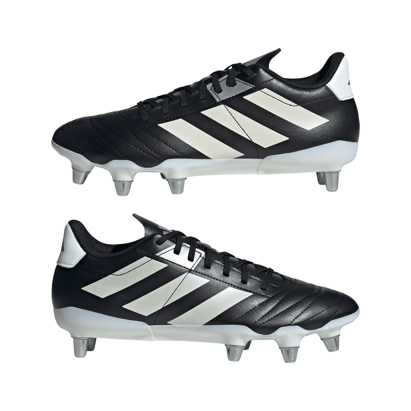 adidas Kakari SG Senior Rugby Boots - Black/Silver