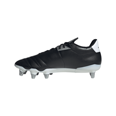 adidas Kakari SG Senior Rugby Boots - Black/Silver