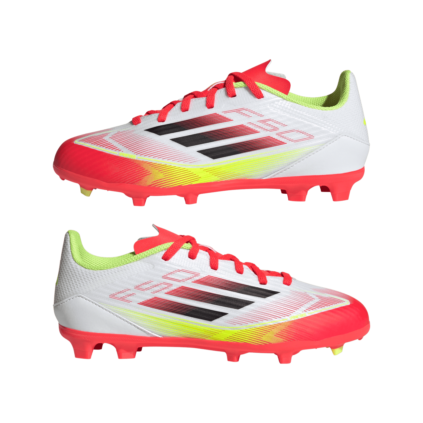 adidas F50 League FG/MG Kids Football Boots - Pure Victory Pack